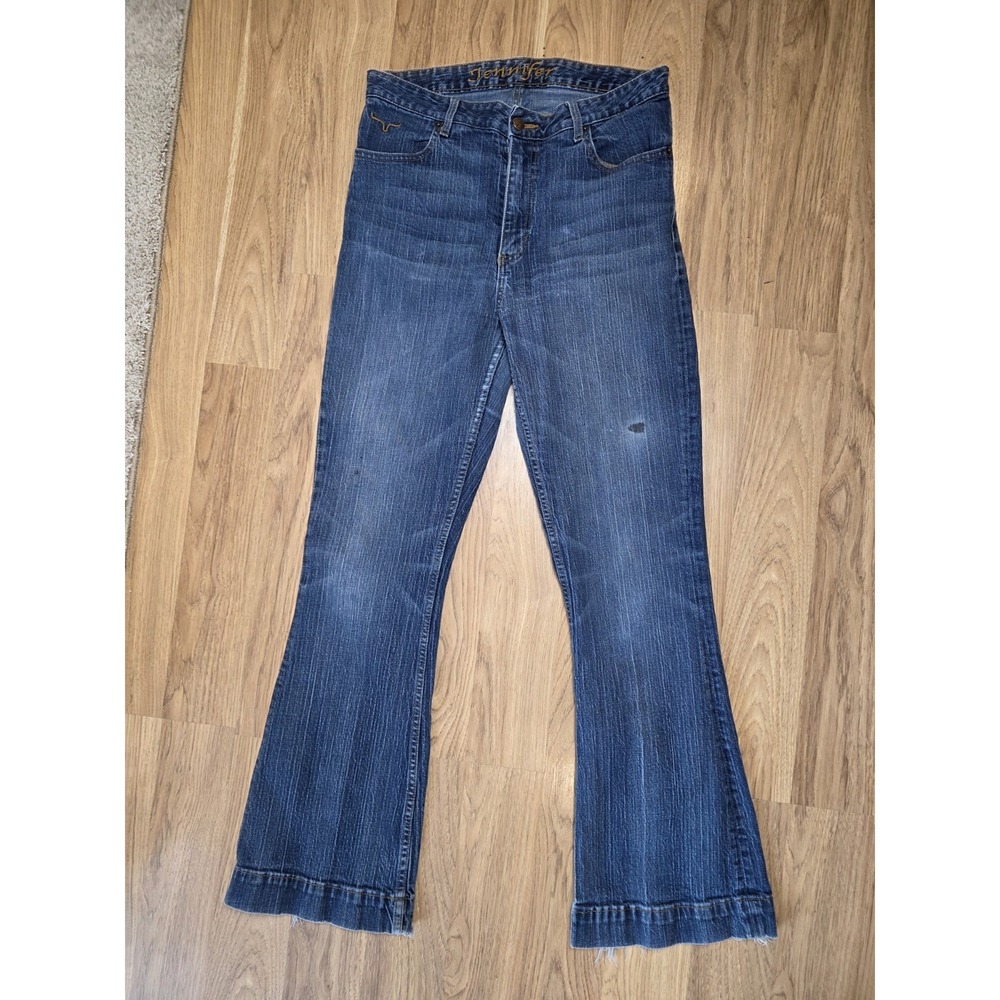 Kimes Ranch Jennifer Size 12/32 Boot Cut Jeans Medium Wash